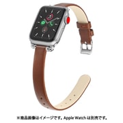 w00061dbb [Apple Watch 45/44/42 mm用 PUレザーバンド ラテ色 DBR]