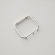 w00114s5 [Apple Watch フレーム 41 mm用 マットな質感 シルバー]