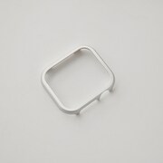 w00114s6 [Apple Watch フレーム 45 mm用 マットな質感 シルバー]