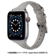 z00135gyb [Apple Watch 45/44/42 mm用 ナチュラル PUレザーバンド GY]
