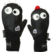 ハルサキ・ミット・ケモノチャン HARUSAKI MITT KEMONO CHAN 4200014 BLACK Sサイズ [スノーボード グローブ]
