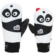 ハルサキ・ミット・ケモノチャン HARUSAKI MITT KEMONO CHAN 4200014 PANDA FUR XSサイズ [スノーボード グローブ]