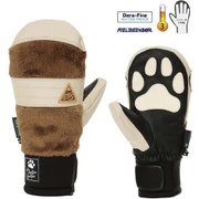 ハルサキ・ミット・エクスクルーシブ HARUSAKI MITT EXCLUSIVE 4200015 BROWN FUR Sサイズ [スノーボード グローブ]
