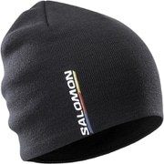 GRAPHIC BEANIE LC1848800 DEEP BLACK [ニットキャップ ビーニー]