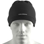 SALOMON BEANIE LC1847100 DEEP BLACK [ニットキャップ ビーニー]