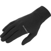 MTN WOOL BASE GLOVE LC1901200 DEEP BLACK Lサイズ [スキー スノーボード インナーグローブ]