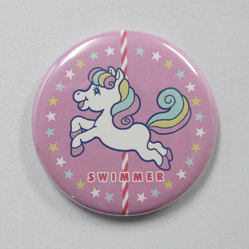 SWIMMER 缶マグネット メリーゴーランド [キャラクターグッズ]