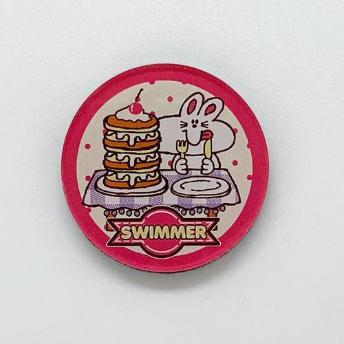 SWIMMER アクリルマグネット パンケーキ [キャラクターグッズ]