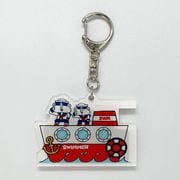 SWIMMER スマートフォンスタンドミラー キーホルダー マリン [キャラクターグッズ]
