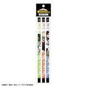 僕のヒーローアカデミア 鉛筆 3本セット組 2B 集合 B [キャラクターグッズ]