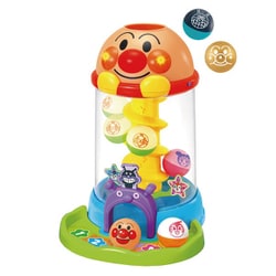 対象年齢：1.5歳～ アンパンマン NEW にぎって！おとして！光るくるコロタワー