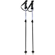 ZASSO POLE ZA10041 ブラック 100-120cm 2本セット [スキー ストック 伸縮式]