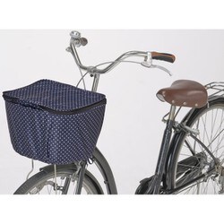 ヨドバシ.com - セルヴァン 自転車カゴカバー 前カゴ用 ネイビードット