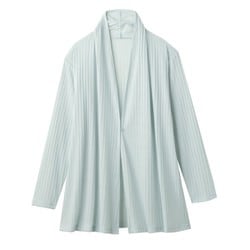 軽やか さらさら カーデ ペールグリーン M-L