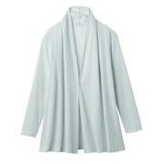 軽やか さらさら カーデ ペールグリーン M-L