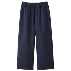 爽快 肌さら リラックスパンツ ネイビー L