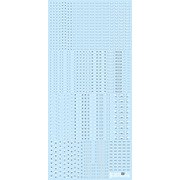 1/100 RB03 コーションデカール ホワイト＆グレー（1枚入） [ディテールアップパーツ]