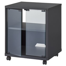 Figalo マットブラック オーディオラック W520×D470×H600 FG-633