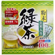 のむらの茶園 粉末玄米入り緑茶スティック 0.5g×100本