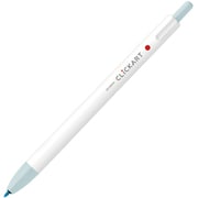 水性カラーペン クリッカート ノック式 線の太さ:0.6mm インク色:パウダーブルー モイストキープインク WYSS22-POB