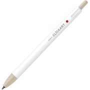 水性カラーペン クリッカート ノック式 線の太さ:0.6mm インク色:サンドベージュ モイストキープインク WYSS22-SBE