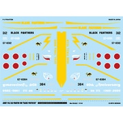A-593 航空自衛隊 F-4EJ改 ファントム 第8飛行隊「ブラックパンサーズ」 [1/144 アシタのデカール]