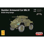 ミリタリーシリーズ 72935 ハンバー装甲車 Mk.Ⅳ「ヨーロッパ戦線イギリス軍」 [1/72 プラモデル]