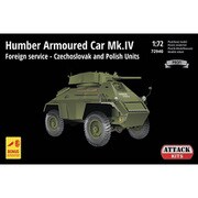ミリタリーシリーズ 72940 ハンバー装甲車 Mk.Ⅳ「チェコスロバキア軍・ポーランド軍」 [1/72 プラモデル]
