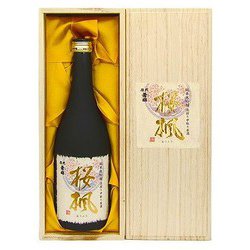 桜楓 純米大吟醸 袋搾り中取り原酒 桐箱 16.5度 720ml [日本酒]