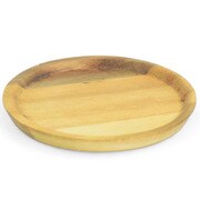 コースター M 10cm カフェ 木製 天然木 フタ オーガニックカフェ JA19-30-3s