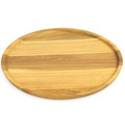 トレー L 20cm カフェ 木製 天然木 フタ お盆 オーガニックカフェ JA19-30-9s