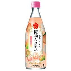 ウメカク 果実仕立ての梅酒カクテル もも びん 8度 500ml [リキュール]