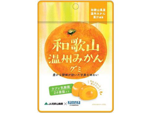 ヨドバシ.com - カネカ食品 和歌山温州みかんグミ ラブレ乳酸菌入 40g