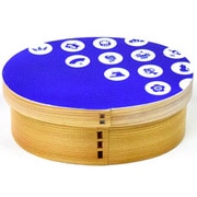 お弁当箱 曲げわっぱ 600ml 1段 ウレタン Kutan 玉福 紺青 S21-28-9s