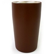 タンブラー 350ml 真空二重構造 ステンラフ 山中塗 コップ ステンレス 日本製 ブラウン B20-9-2s