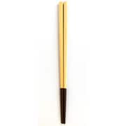 箸 17.5cm 子供用 能登ヒバ いろいろ箸 無塗装 山中塗り 天然木 木製 日本製 あずき S21-4-3s