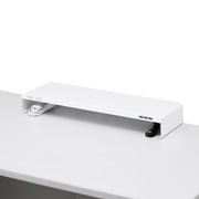 電源タップ+USBポート付き机上ラック ホワイト MR-LC202WN