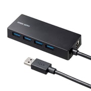 USB-3HTV433BK [HDD接続対応 USB3.2 Gen1 4ポートハブ]