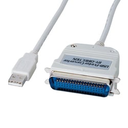USB-CVPR5N [USB-パラレル変換ケーブル USBプリンターコンバータケーブル USB A セントロニクス36ピン ケーブル長5m]