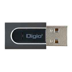 小型USB2.0microSD アルミカードリーダー・ライター グレー CRW-MSD83GY