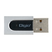小型USB2.0microSD アルミカードリーダー・ライター シルバー CRW-MSD83SL