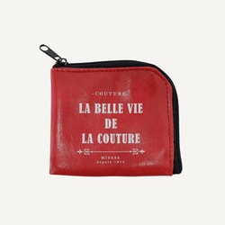 No.8206 [la belle vie de la couture ミニポーチ ソーイングキット レッド]