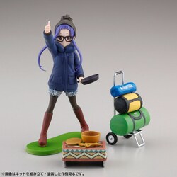 ゆるキャン　海洋堂プラモデル ARTPLA 1/24スケールキャラクターキット Amazon | 海洋堂 アートプラ ARTPLA ゆるキャン△ キャンプ