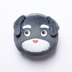CUSH255 Relaxeazzz（リラクシーズ） アイマスク付もちもちピロー SN / シュナウザーのシドニー [キャラクターグッズ]