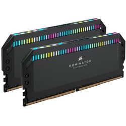 DDR5 メモリ DOMINATOR PLATINUM RGB Black 6000MHz 32GB（16GBx2） UDIMM CL36 CMT32GX5M2X6000C36