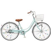 22型 子ども用自転車 Ricorina(リコリーナ) 内装3段変速 ダイナモランプモデル E.Xミストグリーン RC231