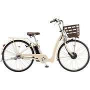 電動アシスト自転車 RAKUTTO（ラクット） 26インチ 14.3Ah相当 内装3段変速 P.Xシルキーベージュ RK6B42