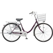 シティサイクル PROMENADE U（プロムナード U） 26インチ 変速なし P.Xベリーパープル PU60T1