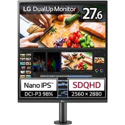 ヨドバシ.com - LGエレクトロニクス 27.6型 LG DualUp Monitor Ergo