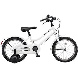 ♯引取限定♯HYDEE 幼児用自転車 ホワイト 前面バスケット付き HYDEE.Ⅱ - Bridgestone Cycle Online Store